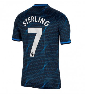 Maillot de foot Chelsea Raheem Sterling #7 Extérieur 2023-24 Manches Courte